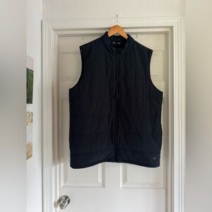 NWT Travis Mathew Black Cold Bay Vest, Size XL